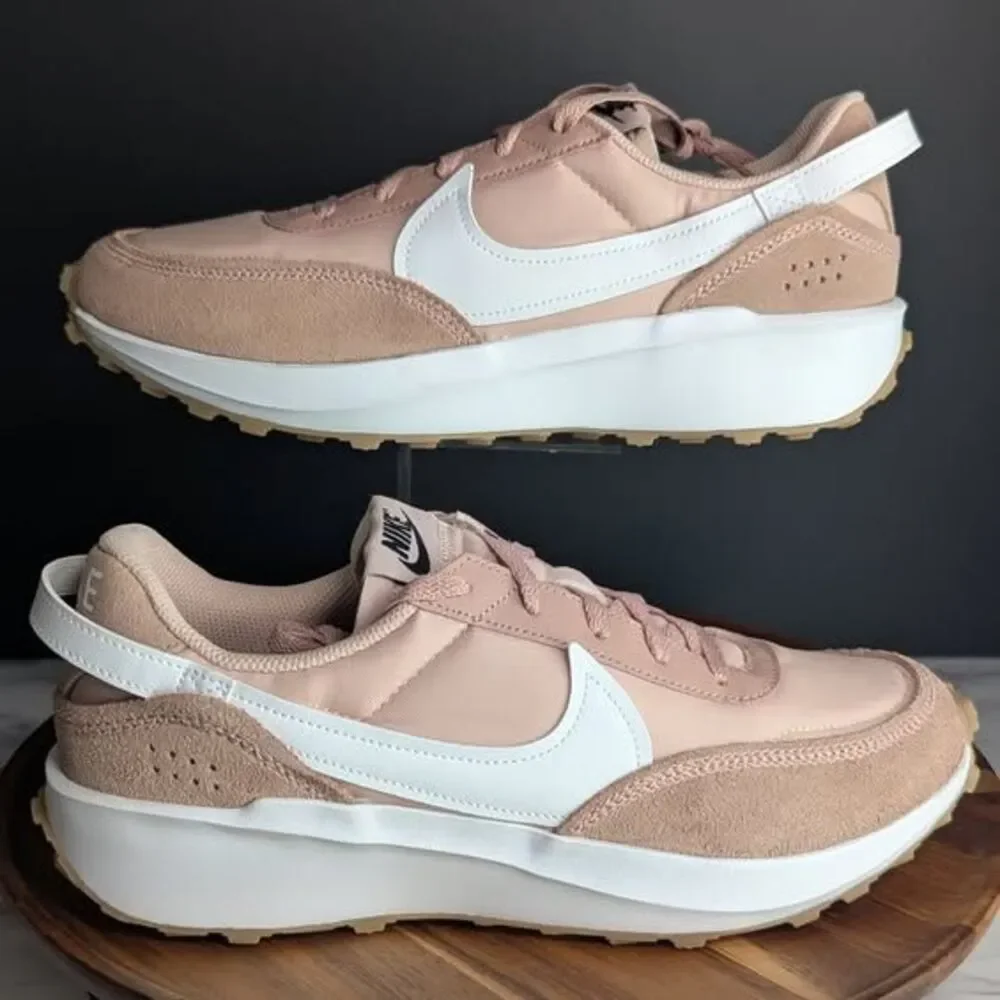 Women Nike Waffle debut Partial Beige White Shoe Size 11 Dh9523 201